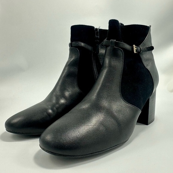 Cole Haan paulina black heeled ankle bootie size 8 - Picture 13 of 16